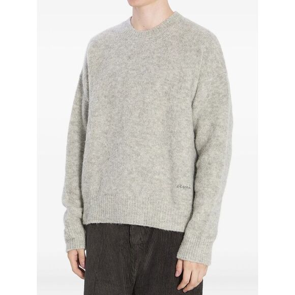Ami Paris Grey Sweaters & Knitwear - Jumpers Men - Picture 1 of 3